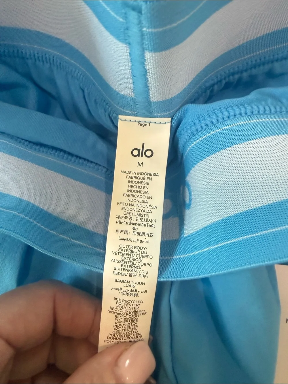 🩵NWT 🩵ALO Yoga Match Point Shorts Medium
